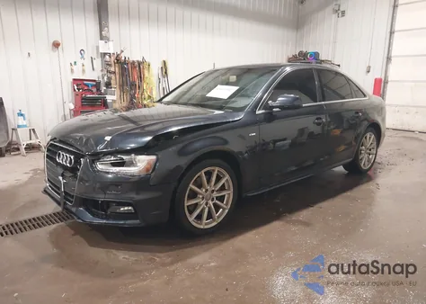 2015 Audi A4 2.0T Premium из США, поврежденный, VIN WAUAFAFL9FN036840
